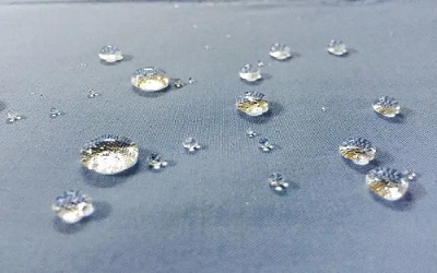 Water-based polyurethane in textile waterproofing applications